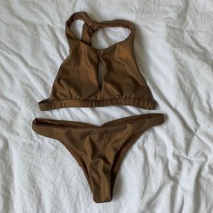 Blue life bikini set